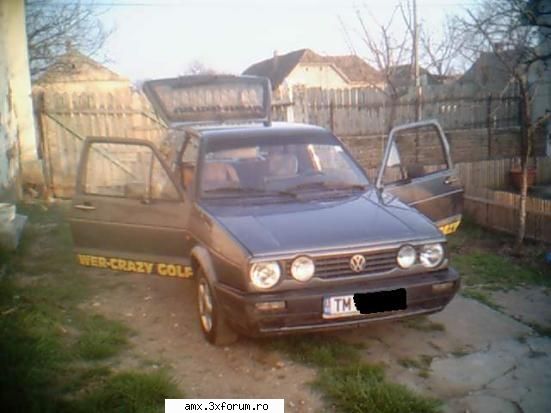 VANZARI - Vand VW GOLF 2, An fabricatie 1988, 2+1 USI - Vanzari-Cumparari